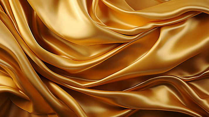 JPG 편집이미지 백그라운드 사람없음 금색 주름 실크 천 질감 결 광택 패브릭 편집실사 AI포토 AI콘텐츠 컬러 무늬 직물 CG 파일형식