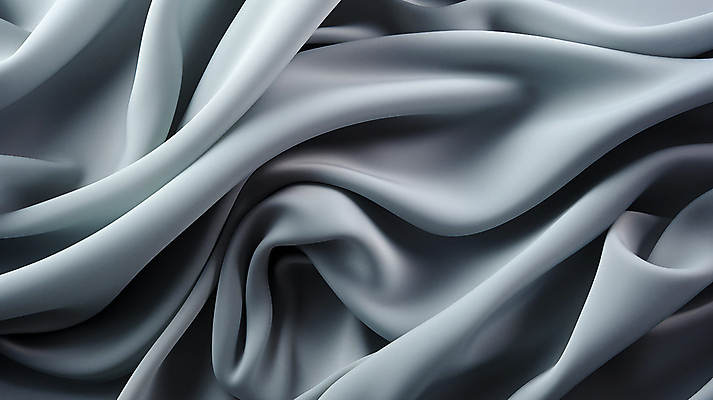 JPG 편집이미지 사람없음 회색 주름 실크 천 질감 결 패브릭 편집실사 AI포토 AI콘텐츠 컬러 무늬 직물 CG 파일형식