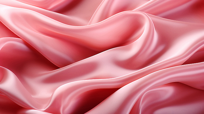 JPG 편집이미지 분홍색 백그라운드 사람없음 주름 실크 천 질감 결 패브릭 편집실사 AI포토 AI콘텐츠 컬러 무늬 직물 CG 파일형식