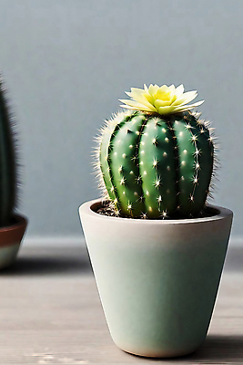 JPG 편집이미지 화분 선인장 실내 사람없음 선인장꽃 선인장화분 편집실사 AI포토 AI콘텐츠 식물 꽃 내부 CG 파일형식