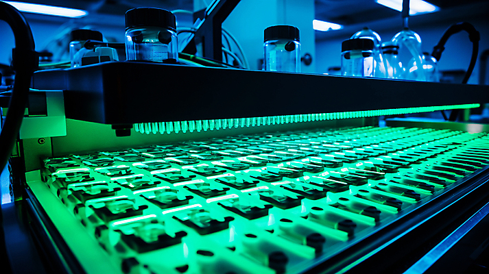 JPG 편집이미지 과학 실험기구 실험 사람없음 초록색 빛 견본 실험실 병 가득함 디지털합성 저장 네온 공병 보관소 연구소 형광 편집실사 AI포토 AI콘텐츠 식기 컬러 CG 병_담는 파일형식