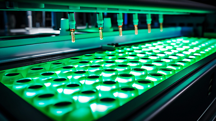 JPG 편집이미지 과학 실험기구 실험 사람없음 초록색 빛 견본 실험실 병 가득함 디지털합성 저장 네온 보관소 연구소 형광 편집실사 AI포토 AI콘텐츠 식기 컬러 CG 파일형식