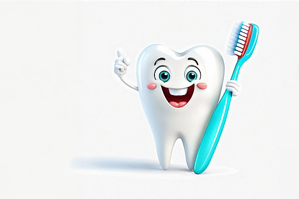 JPG 편집이미지 캐릭터 치과 웃음 들기 사람없음 흰색 가리킴 치아 칫솔 편집실사 AI컴퓨터그래픽 AI콘텐츠 컬러 모션 표정 병원 손짓 위생용품 소화기관 CG 파일형식