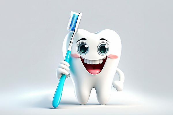 JPG 편집이미지 캐릭터 치과 웃음 들기 사람없음 흰색 치아 칫솔 편집실사 AI컴퓨터그래픽 AI콘텐츠 컬러 모션 표정 병원 위생용품 소화기관 CG 파일형식