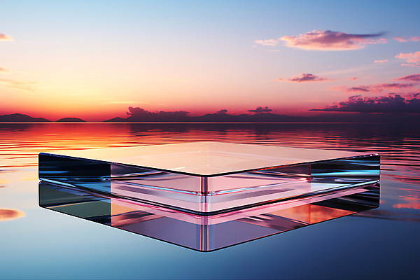 JPG 구름 편집이미지 유리 하늘 풍경 사람없음 그래픽 강 반사 일몰 디지털합성 단상 유리판 포디움 편집소스 이미지편집 편집실사 AI컴퓨터그래픽 AI콘텐츠 자연요소 재질 노을 무대 CG 파일형식