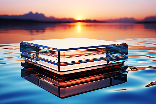 JPG 구름 편집이미지 유리 하늘 풍경 사람없음 그래픽 강 반사 일몰 디지털합성 단상 유리판 포디움 편집소스 이미지편집 편집실사 AI컴퓨터그래픽 AI콘텐츠 자연요소 재질 노을 무대 CG 파일형식