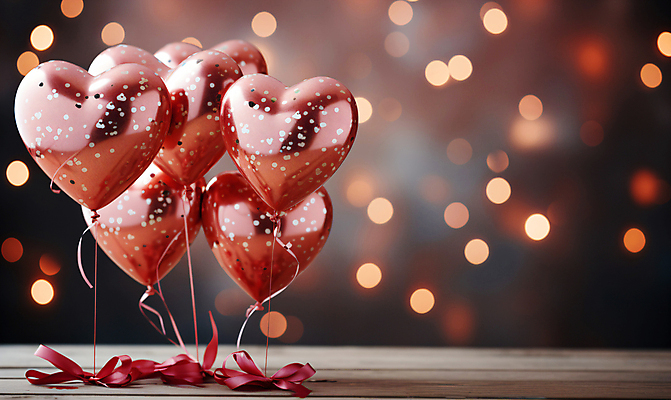 JPG 편집이미지 기념일 분홍색 사랑 사람없음 그래픽 반짝임 파티 로맨틱 축하 디지털합성 파티용품 보케 꽃가루 하트풍선 편집소스 편집실사 AI포토 AI콘텐츠 감정 컬러 컨셉 모션 이벤트 하트 가루 CG 이벤트용품 풍선 파일형식