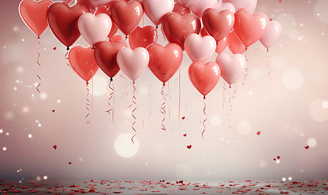 JPG 편집이미지 기념일 분홍색 사랑 사람없음 그래픽 반짝임 파티 로맨틱 축하 디지털합성 파티용품 보케 꽃가루 하트풍선 편집소스 편집실사 AI포토 AI콘텐츠 감정 컬러 컨셉 모션 이벤트 하트 가루 CG 이벤트용품 풍선 파일형식