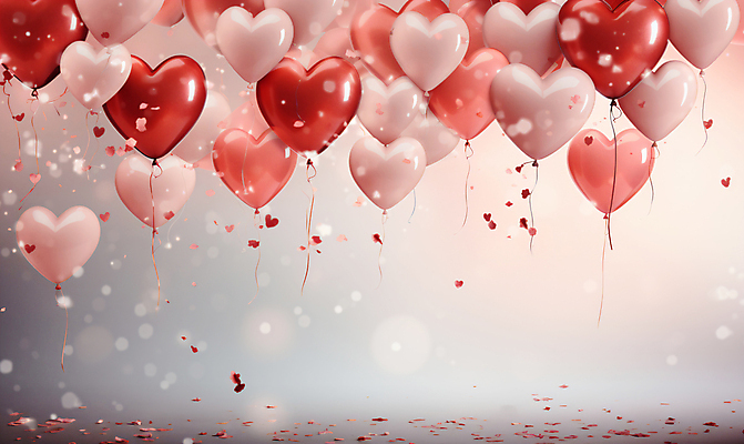 JPG 편집이미지 기념일 분홍색 사랑 사람없음 그래픽 반짝임 파티 로맨틱 축하 디지털합성 파티용품 보케 꽃가루 하트풍선 편집소스 편집실사 AI포토 AI콘텐츠 감정 컬러 컨셉 모션 이벤트 하트 가루 CG 이벤트용품 풍선 파일형식