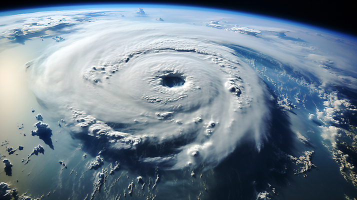 JPG 구름 편집이미지 지구 사람없음 파란색 인공위성 소용돌이 디지털합성 태풍 허리케인 편집소스 편집실사 AI컴퓨터그래픽 AI콘텐츠 자연요소 컬러 통신 회오리 자연재해 CG 파일형식