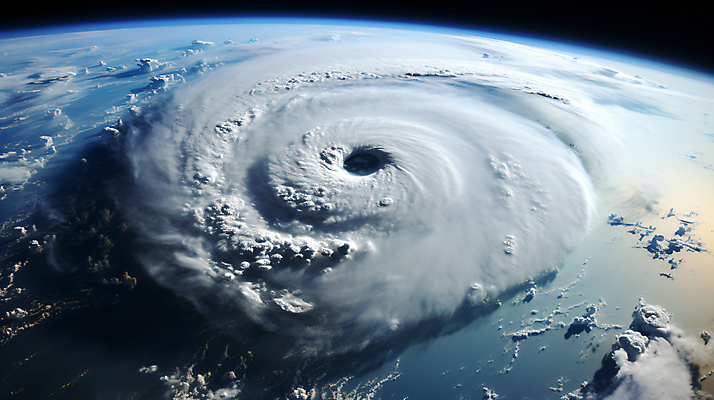 JPG 구름 편집이미지 지구 사람없음 파란색 인공위성 소용돌이 디지털합성 태풍 허리케인 편집소스 편집실사 AI컴퓨터그래픽 AI콘텐츠 자연요소 컬러 통신 회오리 자연재해 CG 파일형식