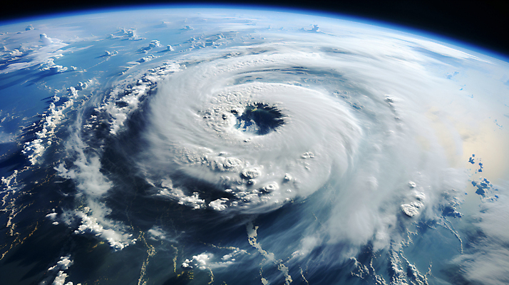 JPG 구름 편집이미지 지구 사람없음 파란색 인공위성 소용돌이 디지털합성 태풍 허리케인 편집소스 편집실사 AI컴퓨터그래픽 AI콘텐츠 자연요소 컬러 통신 회오리 자연재해 CG 파일형식