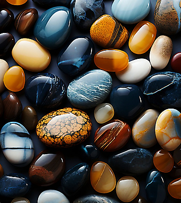 JPG 편집이미지 백그라운드 패턴 사람없음 조약돌 광택 많음 편집실사 AI포토 AI콘텐츠 컨셉 무늬 돌_바위 CG 파일형식