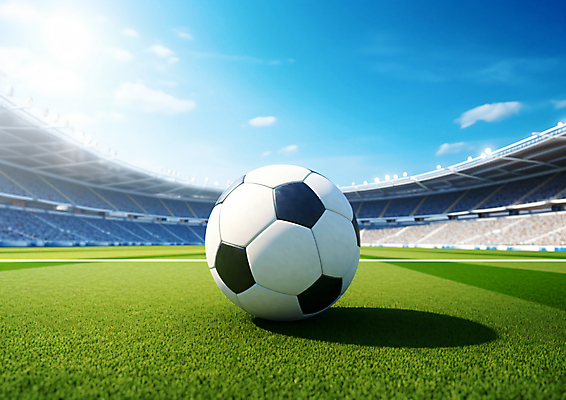 JPG 구름 편집이미지 축구공 하늘 그림자 경기 사람없음 운동 햇빛 축구 경기장 축구장 편집실사 AI포토 AI콘텐츠 자연요소 스포츠 공 축구용품 스포츠시설 건강 태양 구기 CG 파일형식