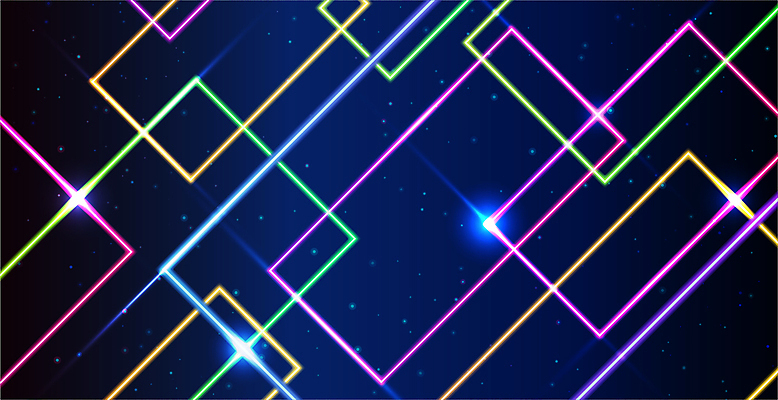 선 백그라운드 일러스트 조명 사람없음 빛 반짝임 컬러풀 사각형 그라데이션 국내일러스트 AI파일 도형 컬러 모션 파일형식 벡터
