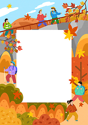 전신 PSD 구름 여자 남자 단풍 가방 일러스트 지팡이 하늘 단풍나무 산 프레임 여러명 성인 걷기 주황색 가을 잡기 암벽 등산복 오르기 성인만 카피스페이스 국내일러스트 자연요소 나무 잡화 옷 계절 컬러 다수 잎 모션 사람 공백 등산 파일형식