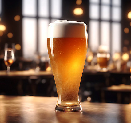 JPG 편집이미지 탁자 맥주 실내 사람없음 아웃포커스 디지털합성 보케 맥주잔 빛망울 맥주거품 편집소스 편집실사 AI포토 AI콘텐츠 가구 술잔 주류 촬영기법 내부 빛 거품 CG 파일형식