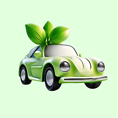 PSD 식물 아이콘 잎 자동차 사람없음 초록색 3D아이콘 3D 자연보호 환경 에너지 그린에너지 디지털합성 에코 친환경 전기자동차 친환경자동차 육상교통 컬러 자연 보호 파일형식