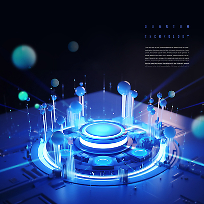 PSD 편집이미지 미래 사람없음 파란색 빛 보라색 과학기술 하이테크 양자컴퓨터 이미지편집 컬러 컨셉 기술 컴퓨터 파일형식