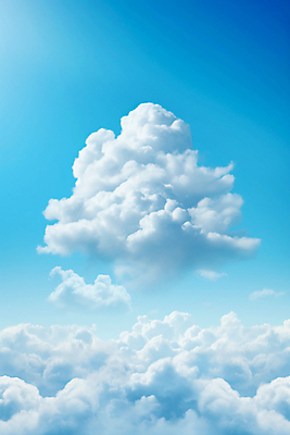 JPG 구름 편집이미지 하늘색 자연 하늘 풍경 사람없음 햇빛 편집실사 AI포토 AI콘텐츠 자연요소 파란색 태양 CG 생태계 파일형식