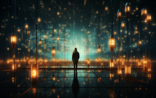 JPG 전신 편집이미지 남자 조명 한명 서기 성인 빛 반짝임 숫자 디지털 어둠 공간 사이버 디지털합성 보안 해킹 해커 블러효과 정보보호 정보수집 성인남자한명만 편집소스 편집실사 AI컴퓨터그래픽 AI콘텐츠 문자 1 모션 안전 사람 범죄 보호 수집 CG 블러 남자한명만 성인남자만 파일형식 효과