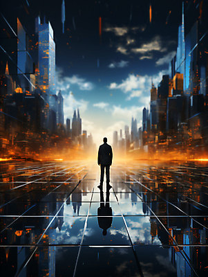 JPG 전신 구름 편집이미지 남자 하늘 거리 한명 성인 건물 빛 반사 디지털 고층빌딩 어둠 공간 도시 사이버 디지털합성 보안 해킹 해커 블러효과 정보보호 정보수집 성인남자한명만 편집소스 편집실사 AI컴퓨터그래픽 AI콘텐츠 자연요소 1 건축물 안전 사람 빌딩 범죄 보호 수집 CG 블러 남자한명만 성인남자만 파일형식 효과