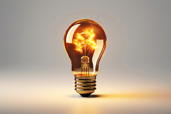 JPG 편집이미지 생각 전구 조명 아이디어 사람없음 빛 편집실사 AI컴퓨터그래픽 AI콘텐츠 컨셉 CG 파일형식