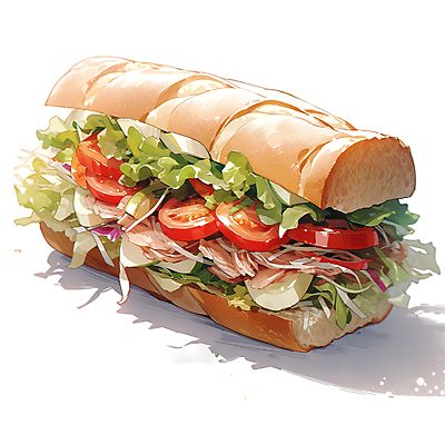 JPG 빵 토마토 채소 일러스트 샌드위치 사람없음 참치 국내일러스트 AI일러스트 AI콘텐츠 음식 어류 파일형식