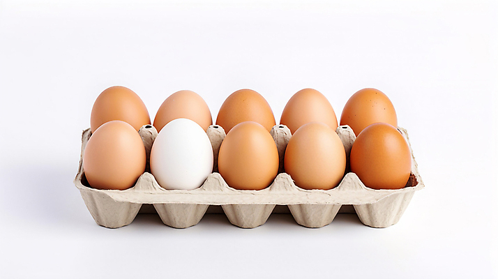 JPG 편집이미지 사람없음 계란 여러개 일렬 계란판 편집실사 AI포토 AI콘텐츠 다수 알 CG 파일형식