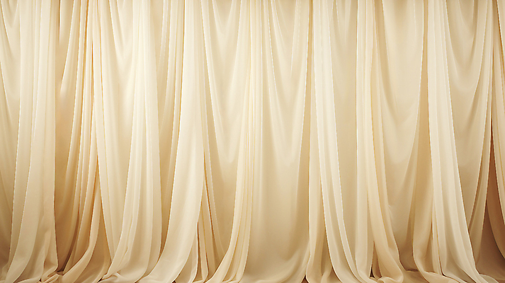 JPG 편집이미지 사람없음 커튼 주름 천 디지털합성 질감 아이보리 카피스페이스 편집소스 편집실사 AI포토 AI콘텐츠 컬러 공백 직물 CG 파일형식