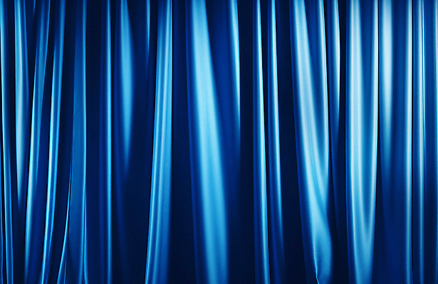 JPG 편집이미지 사람없음 파란색 커튼 주름 천 디지털합성 질감 카피스페이스 편집소스 편집실사 AI포토 AI콘텐츠 컬러 공백 직물 CG 파일형식