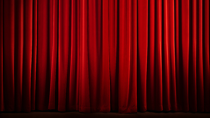 JPG 편집이미지 사람없음 빨간색 커튼 주름 천 디지털합성 질감 카피스페이스 편집소스 편집실사 AI포토 AI콘텐츠 컬러 공백 직물 CG 파일형식