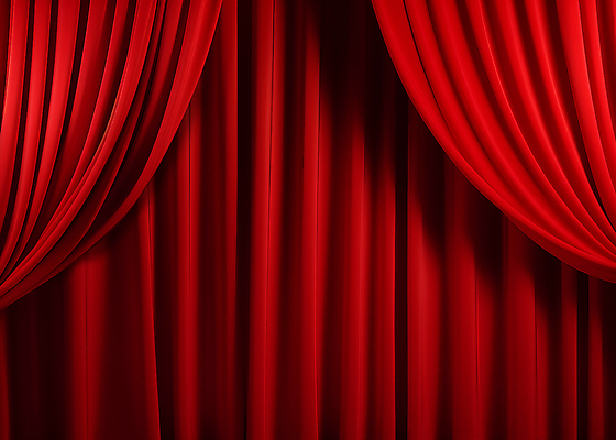 JPG 편집이미지 사람없음 빨간색 커튼 주름 천 디지털합성 질감 카피스페이스 편집소스 편집실사 AI포토 AI콘텐츠 컬러 공백 직물 CG 파일형식