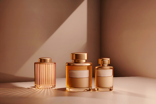 JPG 편집이미지 그림자 사람없음 뷰티 갈색 화장품 세개 오브젝트 공병 목업 2025년 트렌드컬러 편집실사 모카무스 AI포토 AI콘텐츠 컬러 3 연도 CG 병_담는 파일형식