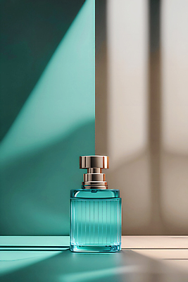 JPG 편집이미지 그림자 사람없음 뷰티 화장품 오브젝트 공병 민트색 베이지색 목업 편집실사 AI포토 AI콘텐츠 컬러 CG 병_담는 파일형식