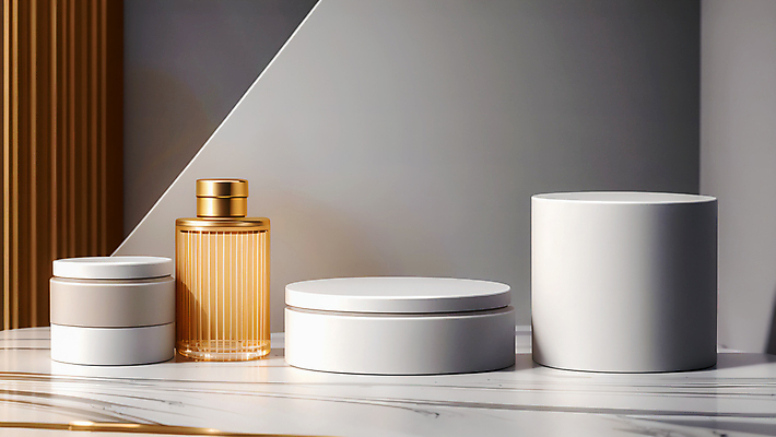 JPG 편집이미지 사람없음 뷰티 노란색 화장품 흰색 원형 오브젝트 대리석 단상 공병 목업 편집실사 AI포토 AI콘텐츠 도형 컬러 재료 CG 병_담는 파일형식