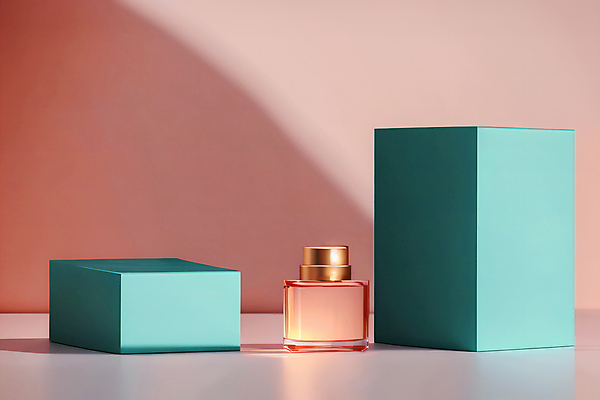 JPG 편집이미지 분홍색 사람없음 상자 사각형 화장품 오브젝트 공병 민트색 목업 편집실사 AI포토 AI콘텐츠 도형 컬러 뷰티 CG 병_담는 파일형식