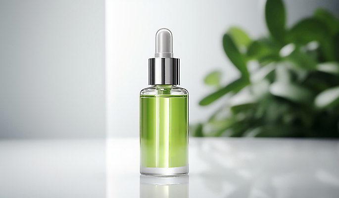 JPG 편집이미지 잎 사람없음 아웃포커스 초록색 뷰티 화장품 오일 오브젝트 앰플 목업 편집실사 AI포토 AI콘텐츠 식물 음식 컬러 촬영기법 CG 파일형식