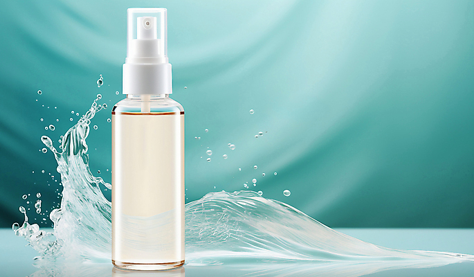 JPG 편집이미지 물결 사람없음 물 뷰티 화장품 액체 튀는물 클렌징 민트색 클렌징오일 목업 편집실사 AI포토 AI콘텐츠 자연요소 컬러 청결 CG 액체표현 세안용품 스플래쉬 파일형식