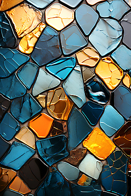 JPG 편집이미지 패턴 사람없음 컬러풀 타일 질감 스테인드글라스 편집실사 AI포토 AI콘텐츠 컬러 무늬 유리 CG 파일형식