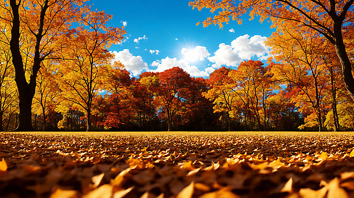 JPG 주간 구름 편집이미지 단풍 낙엽 자연 하늘 단풍나무 풍경 사람없음 햇빛 가을풍경 맑음 가을 숲 편집실사 AI포토 AI콘텐츠 자연요소 나무 계절 잎 날씨 태양 CG 생태계 파일형식 가을_계절