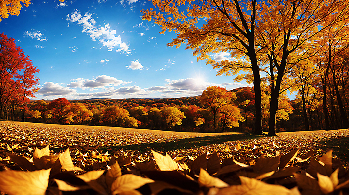 JPG 주간 구름 편집이미지 단풍 낙엽 자연 하늘 단풍나무 풍경 사람없음 햇빛 가을풍경 맑음 가을 숲 편집실사 AI포토 AI콘텐츠 자연요소 나무 계절 잎 날씨 태양 CG 생태계 파일형식 가을_계절