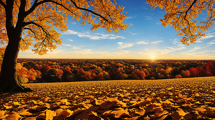 JPG 구름 편집이미지 단풍 낙엽 자연 하늘 단풍나무 풍경 사람없음 햇빛 가을풍경 맑음 일몰 가을 숲 편집실사 AI포토 AI콘텐츠 자연요소 나무 계절 잎 날씨 태양 노을 CG 생태계 파일형식 가을_계절