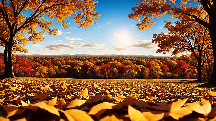JPG 주간 구름 편집이미지 단풍 낙엽 자연 하늘 단풍나무 풍경 사람없음 햇빛 가을풍경 맑음 가을 숲 편집실사 AI포토 AI콘텐츠 자연요소 나무 계절 잎 날씨 태양 CG 생태계 파일형식 가을_계절