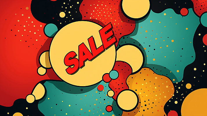 PSD 배너 일러스트 사람없음 컬러풀 세일 원형 연기 디지털합성 팝아트 편집소스 국내일러스트 도형 컬러 그림 파일형식