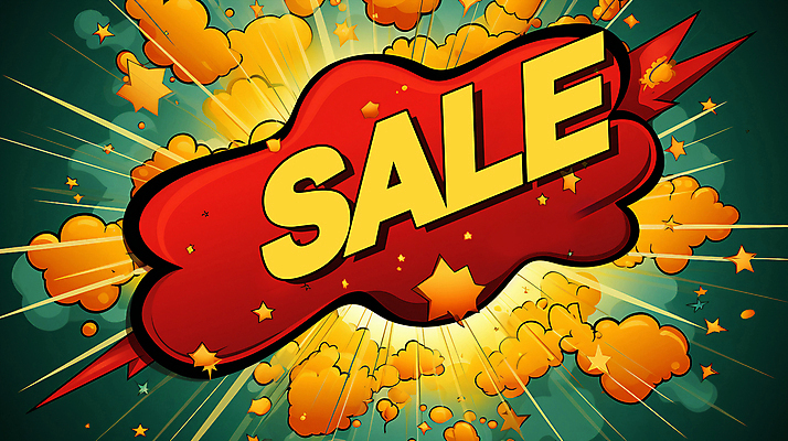 PSD 배너 별 일러스트 사람없음 빨간색 초록색 세일 주황색 연기 디지털합성 팝아트 편집소스 국내일러스트 자연요소 컬러 그림 파일형식