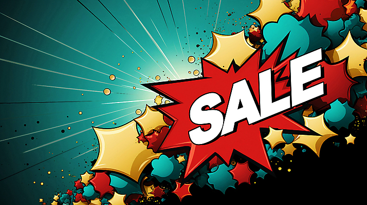 PSD 배너 별 일러스트 사람없음 컬러풀 세일 연기 디지털합성 팝아트 청록색 편집소스 국내일러스트 자연요소 컬러 그림 파일형식