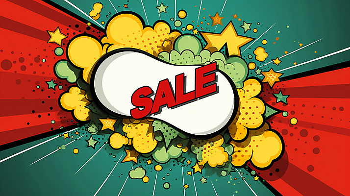 PSD 배너 별 일러스트 사람없음 빨간색 초록색 노란색 세일 연기 디지털합성 팝아트 편집소스 국내일러스트 자연요소 컬러 그림 파일형식