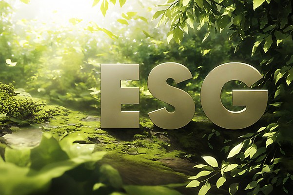 JPG 편집이미지 알파벳 나뭇잎 타이포그라피 사람없음 초록색 빛 숲 디지털합성 에코 친환경 경영 편집소스 ESG 편집실사 AI컴퓨터그래픽 AI콘텐츠 문자 영어 컬러 잎 비즈니스 환경 CG 파일형식