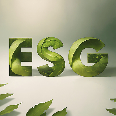 JPG 편집이미지 알파벳 나뭇잎 타이포그라피 사람없음 초록색 디지털합성 에코 친환경 경영 편집소스 ESG 편집실사 AI컴퓨터그래픽 AI콘텐츠 문자 영어 컬러 잎 비즈니스 환경 CG 파일형식